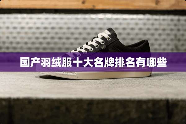 国产羽绒服十大名牌排名有哪些