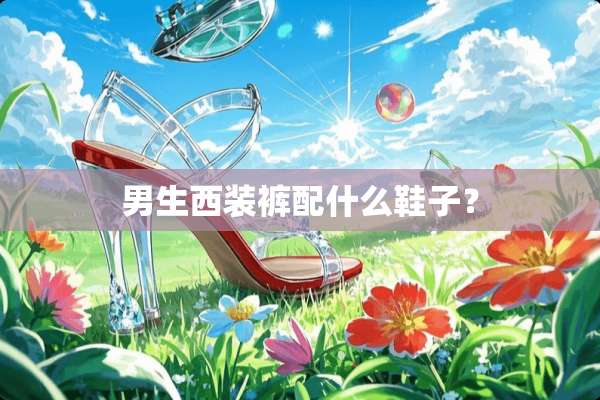 男生西装裤配什么鞋子？