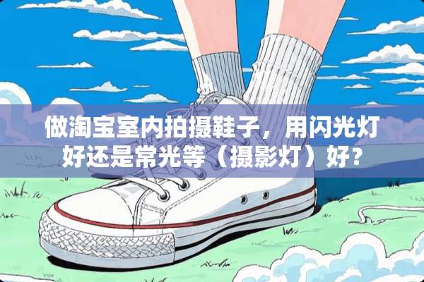 做淘宝室内拍摄鞋子，用闪光灯好还是常光等（摄影灯）好？