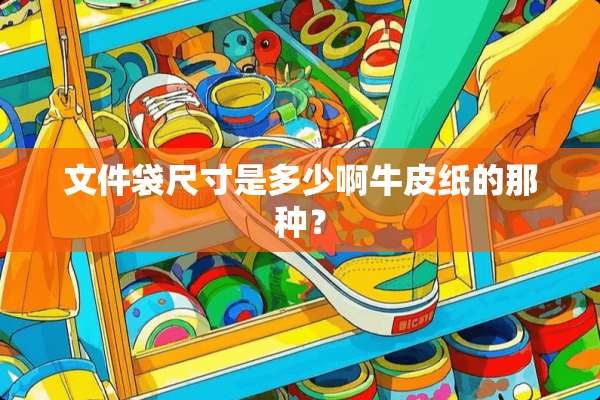文件袋尺寸是多少啊牛皮纸的那种？