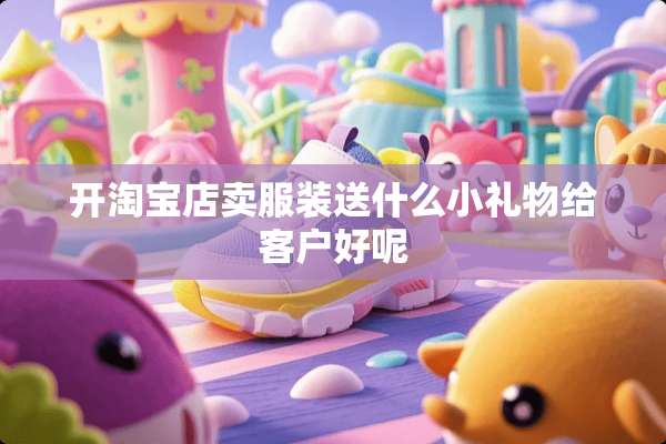 开淘宝店卖服装送什么小礼物给客户好呢